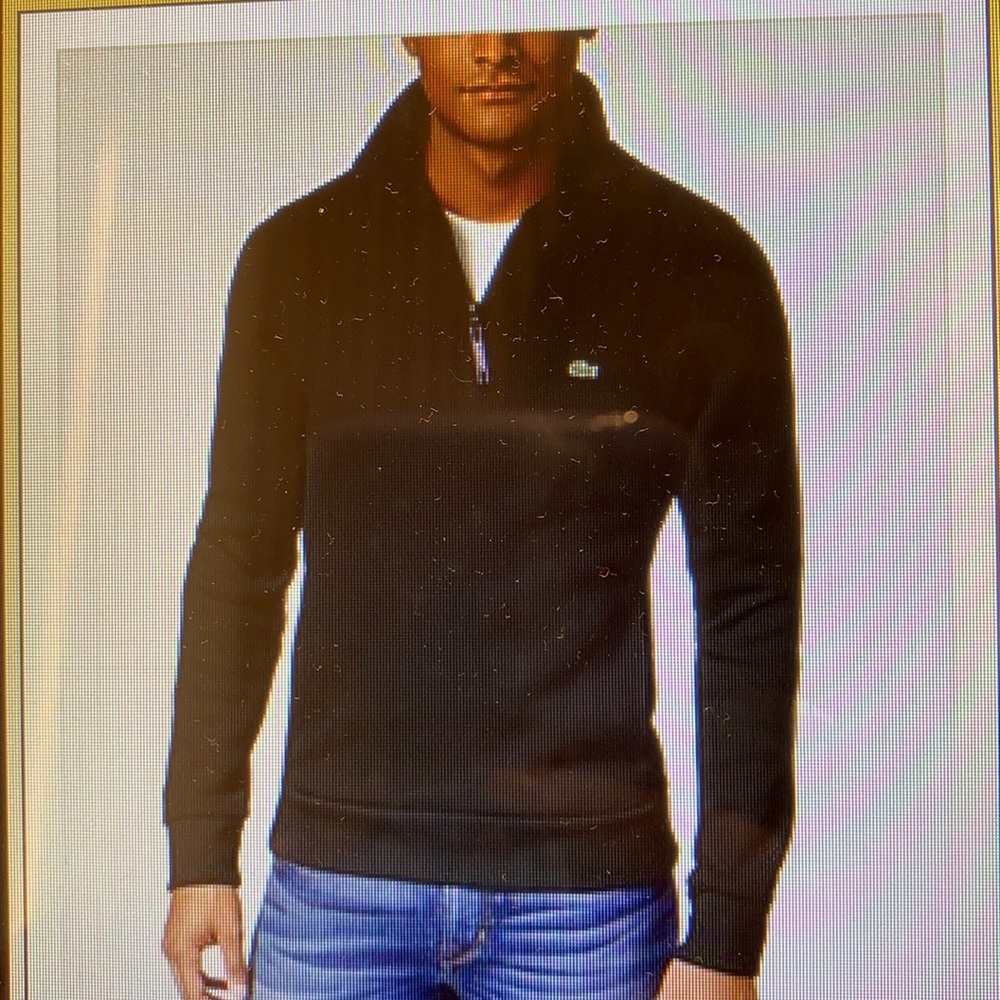 Men quarter zip